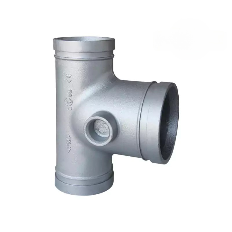 Fire Protection Riser Tee Grooved Increasing Tee | Elite Fire Equipment Co., Ltd.